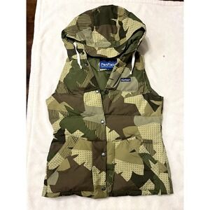 NWOT Penfield Outback Camo 80/20 Down Vest Mens S Hunting Fishing Outdoor Hiking